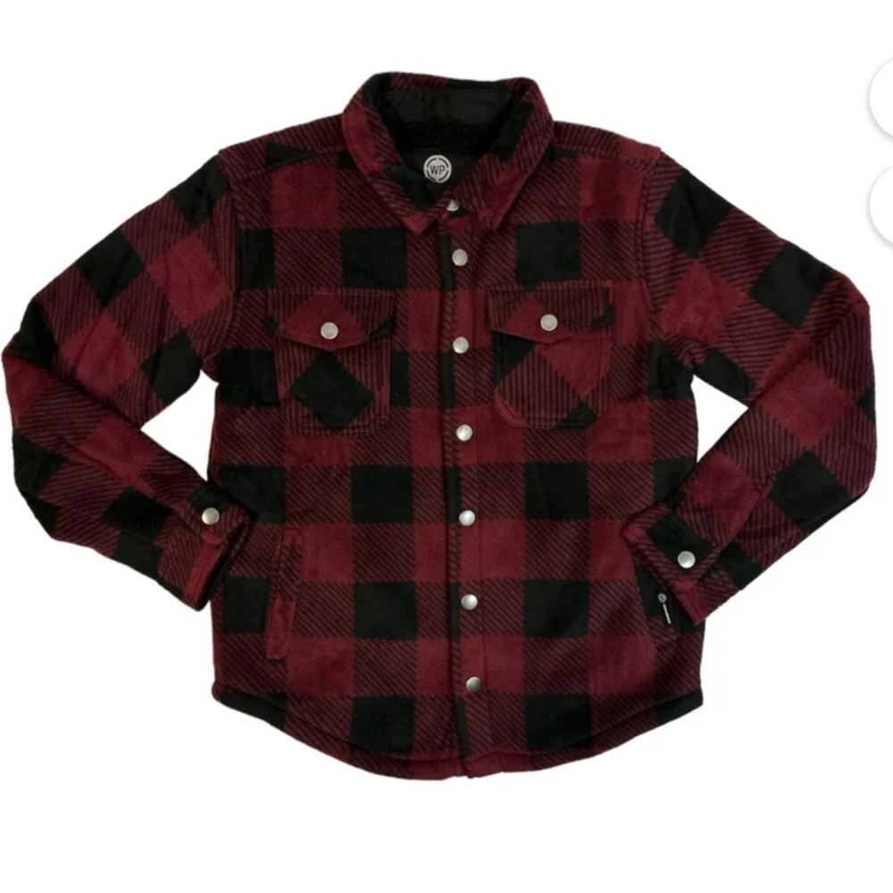 Weatherproof fleece boys jacket